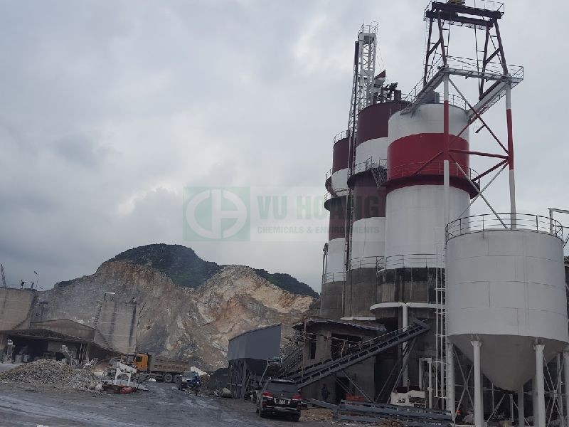 Sản xuất vôi bột