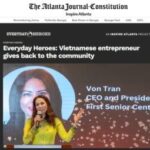Von Tran là người sáng lập và CEO của First Senior Center, trung tâm chăm sóc người cao tuổi lớn nhất cho cộng đồng người Việt tại Georgia.