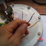 Sơ đồ mạch điện quạt trần minh họa các thành phần điện