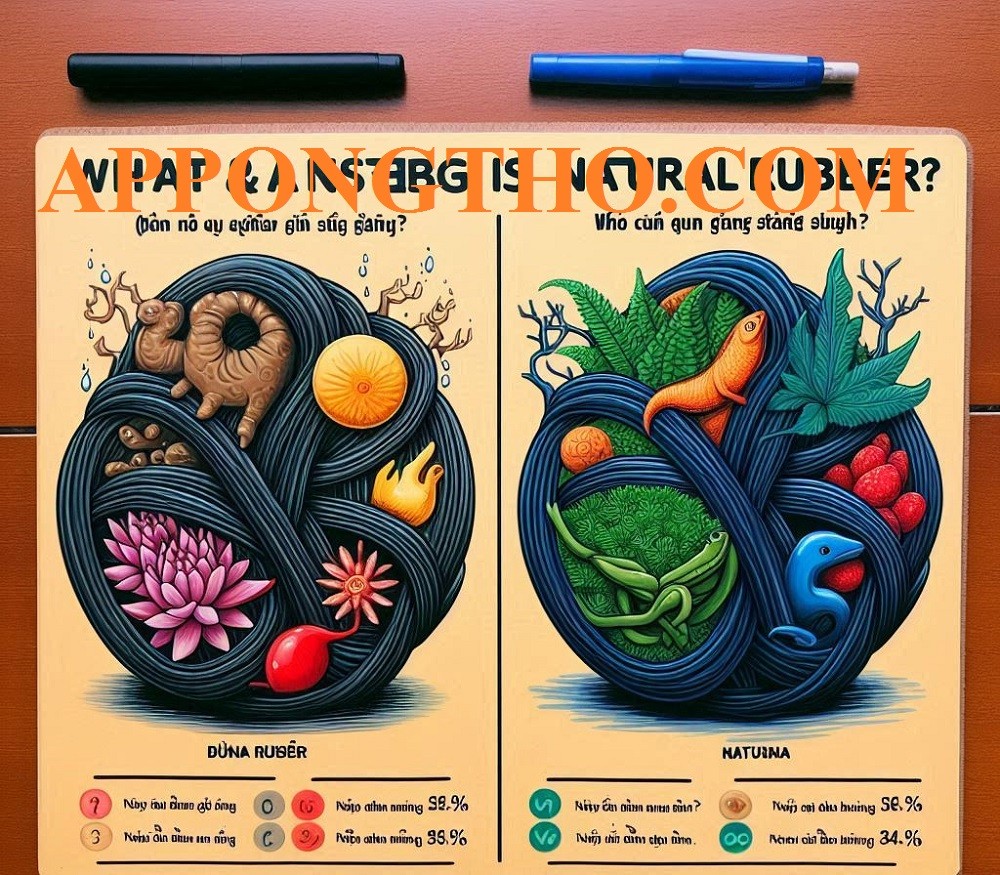 Các ứng dụng cao su Buna và cao su thiên nhiên