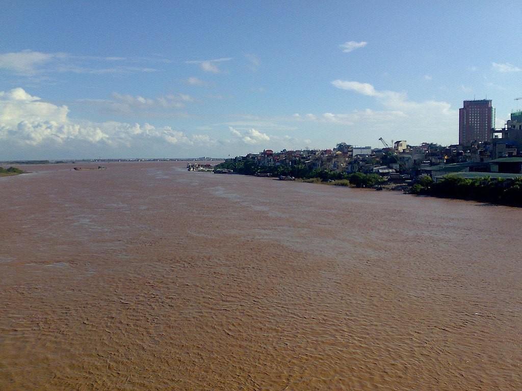 Sông Hồng đoạn chảy qua Hà Nội