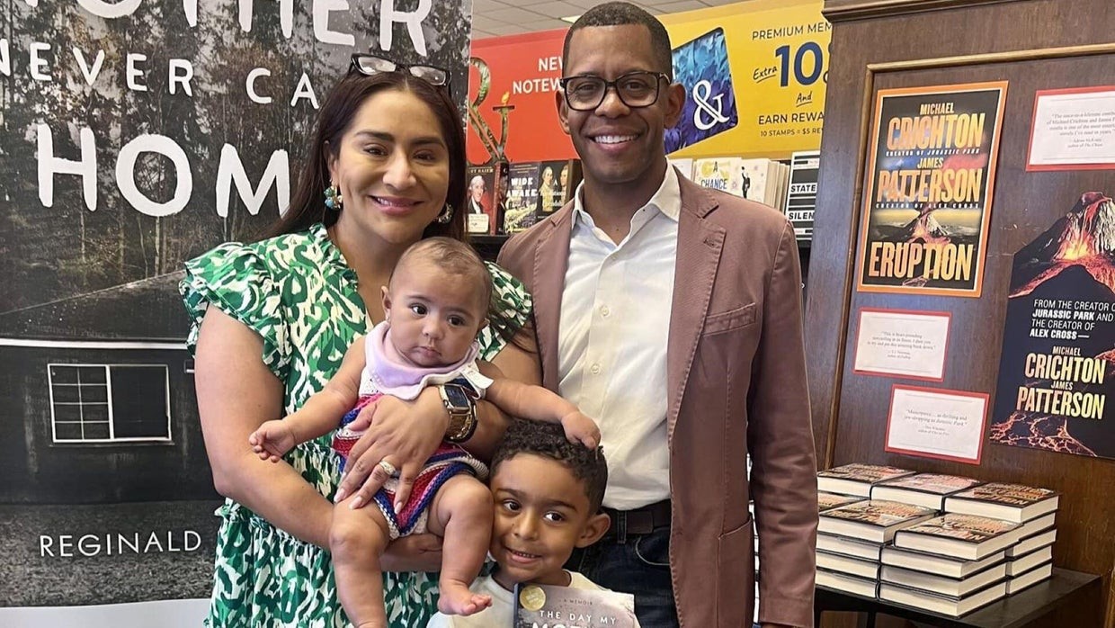 Reggie Reed Jr. and family