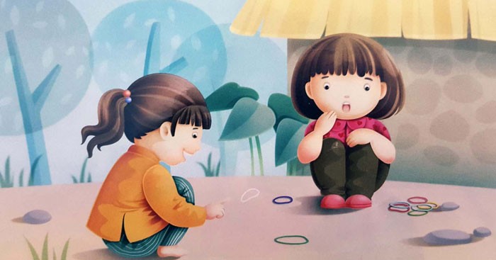 Ảnh bạn thân đang vui vẻ