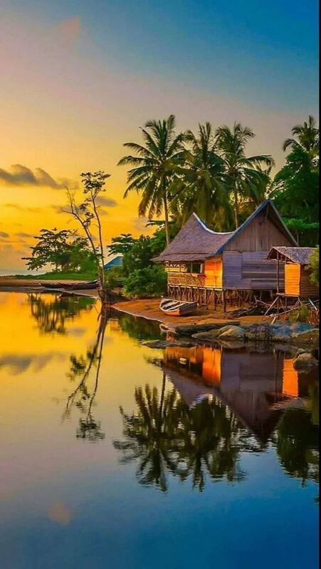 Ảnh làng quê cho điện thoại