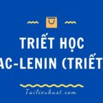 Tài liệu triết học mac lenin
