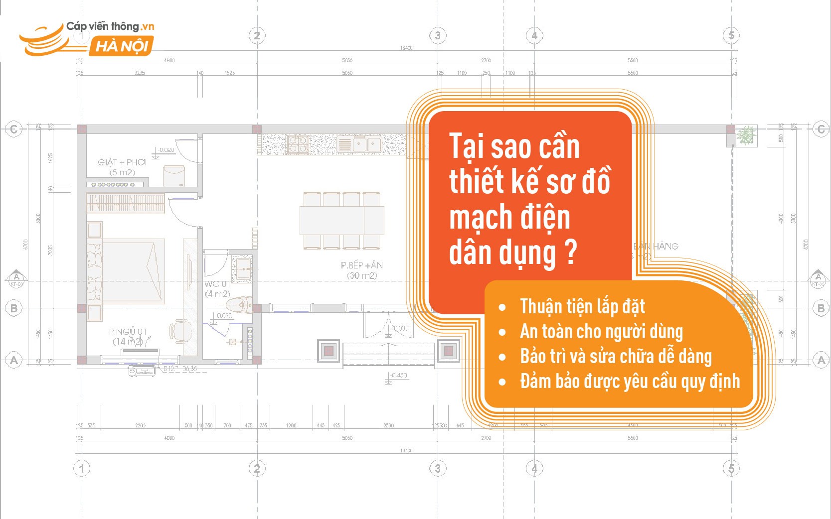 Sơ đồ mạch điện dân dụng giúp bạn dễ dàng hình dung hệ thống điện trong nhà