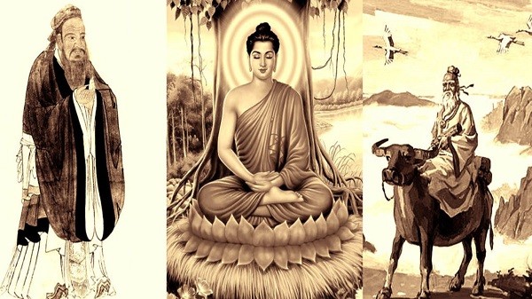 Kiến trúc đình chùa Việt Nam kết hợp các yếu tố của cả ba tôn giáo, tạo nên sự hài hòa và độc đáo.