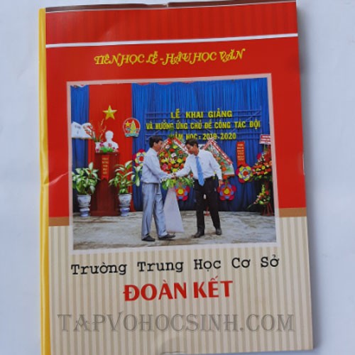 Vở học sinh với thiết kế bìa đa dạng