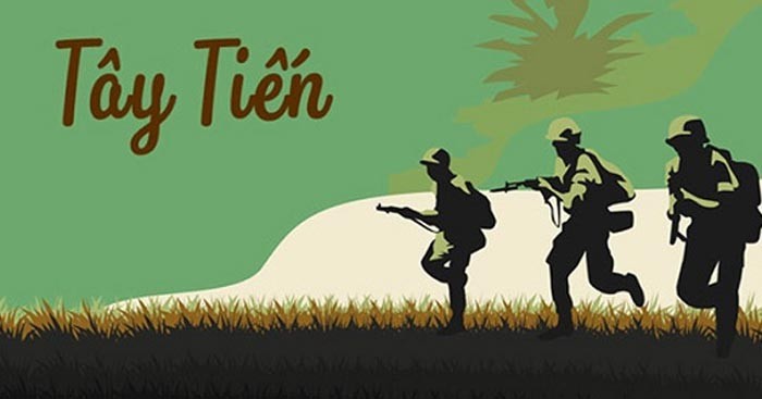 Ảnh minh họa bài thơ Tây Tiến của Quang Dũng, tái hiện hình ảnh người lính và khung cảnh chiến tranh