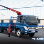 Xe Ô Tô Tải Cẩu Thaco Ollin: Giải pháp vận tải đa năng