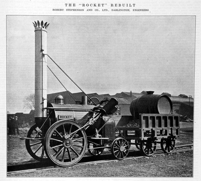 Đầu Máy Xe Lửa &quot;The Rocket&quot;