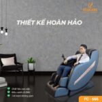ghế massage màu xanh
