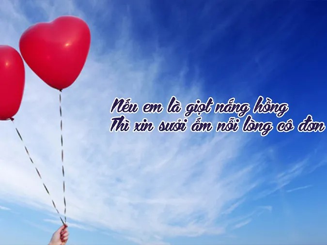 Thơ thả thính hai câu