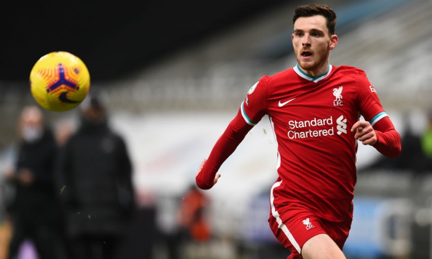 Andrew Robertson luôn thi đấu nhiệt huyết