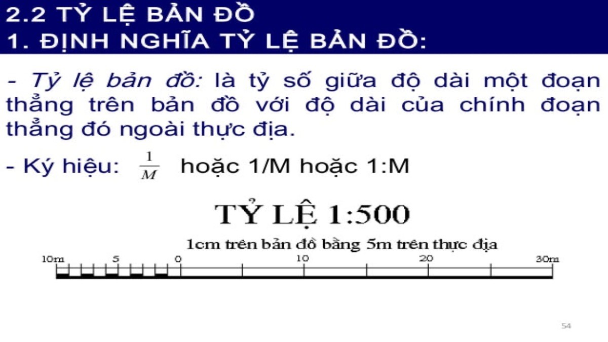 Tỉ lệ bản đồ chỉ rõ giúp bạn ước lượng khoảng cách thực tế một cách chính xác