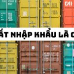 Hình ảnh các container hàng hóa tại cảng biển, thể hiện hoạt động xuất nhập khẩu sôi động.