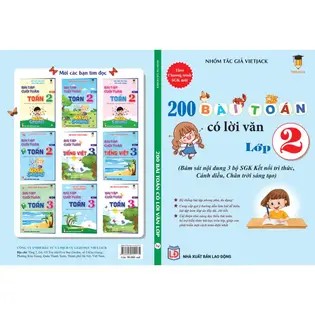 Sách - 200 bài toán có lời văn lớp 2 (cho cả 3 bộ sách KNTT, CTST, CD) Vietjack