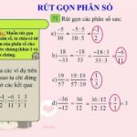 Kiến thức cơ bản về phân số và phép trừ phân số