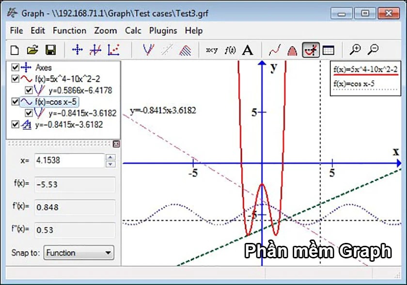 Ứng dụng vẽ đồ thị Graph