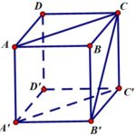 Góc giữa AB và B'C' trong hình lập phương