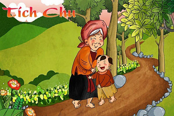 Hình ảnh minh họa Tích Chu chăm sóc bà