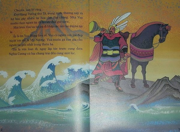 Hình ảnh minh họa truyện Sơn Tinh Thủy Tinh