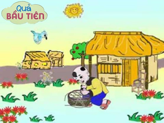 Cậu bé giúp cụ già qua đường, thể hiện lòng nhân hậu