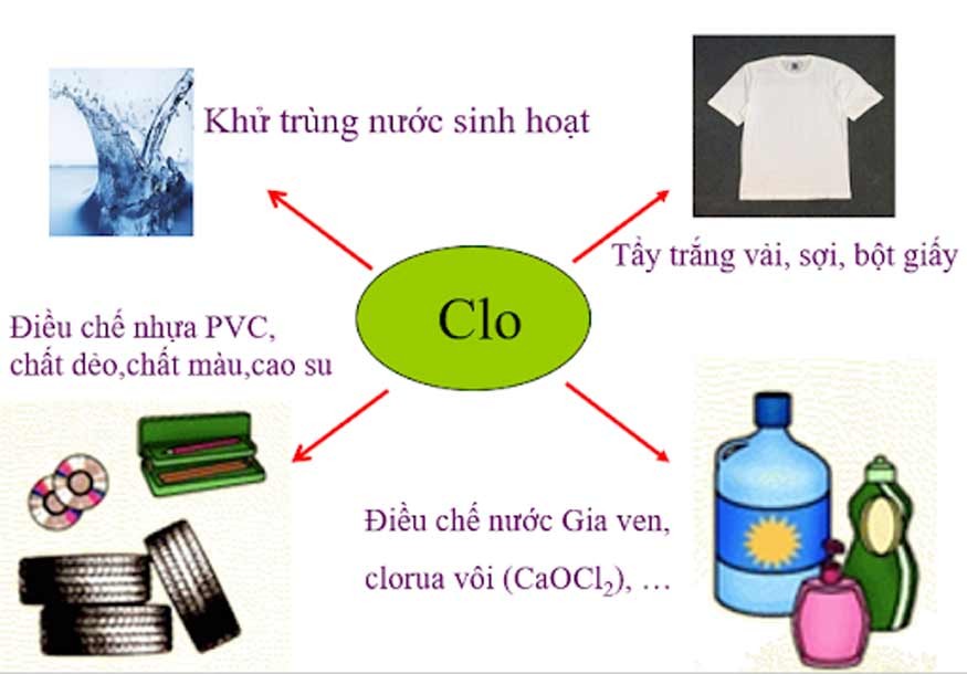 Clo có nhiều ứng dụng trong đời sống hàng ngày.