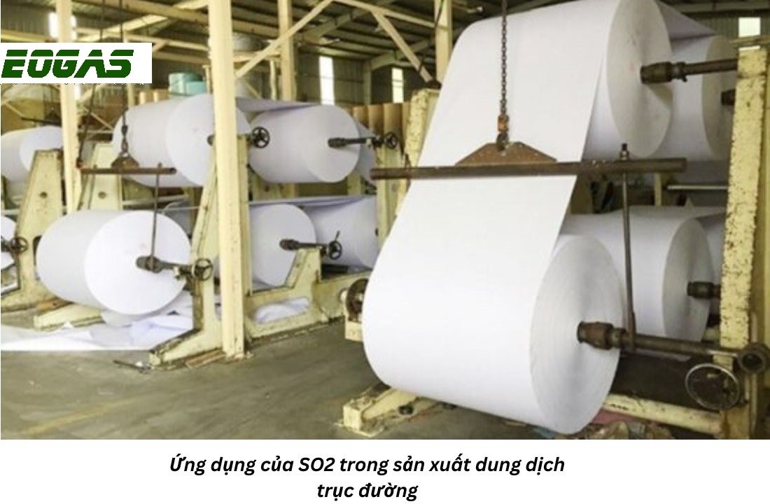 Phản ứng SO2 tác dụng với nước tạo thành axit sunfurơ