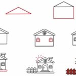 Phát triển tư duy sáng tạo khi vẽ ngôi nhà