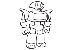 Các bước vẽ robot đơn giản