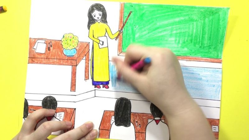 Vẽ giúp giải tỏa căng thẳng
