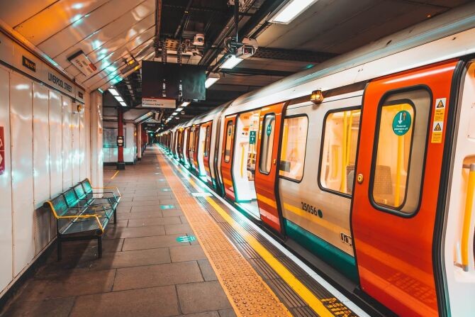 ga tàu điện ngầm london