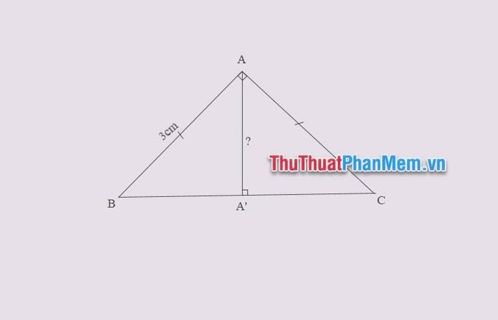 Hình ảnh minh họa ứng dụng của tam giác vuông cân trong thực tế