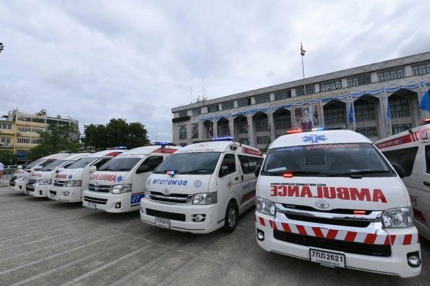 Xe cứu thương ở Thái Lan