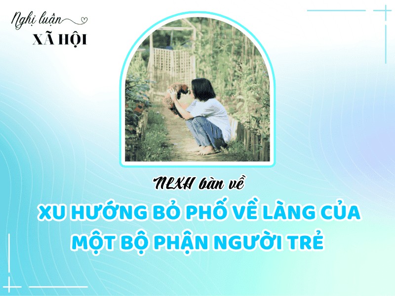 Ảnh minh họa cho xu hướng bỏ phố về làng