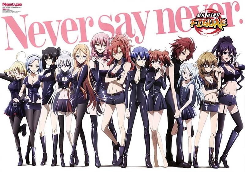 Tokaku Azuma và Haru Ichinose trong Riddle Story of the devil