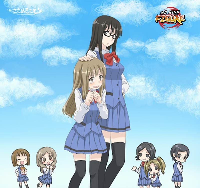 Sumika Murasame và Ushio Kazama trong Sasameki Koto