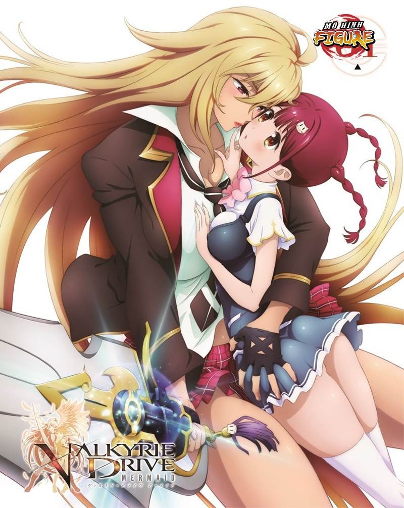 Mamori và Mirei trong Valkyrie Drive: Mermaid