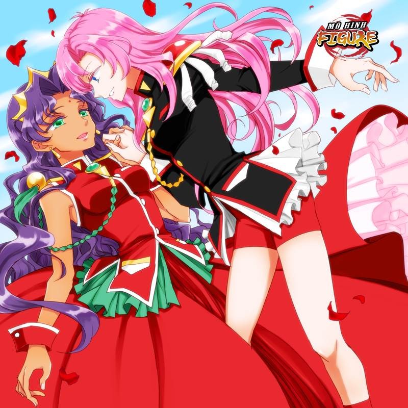 Utena Tenjou và Anthy Himemiya trong Shoujo Kakumei Utena