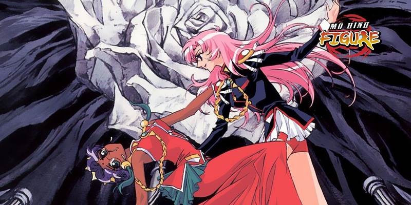 Utena Tenjou và Anthy Himemiya trong Revolutionary Girl Utena