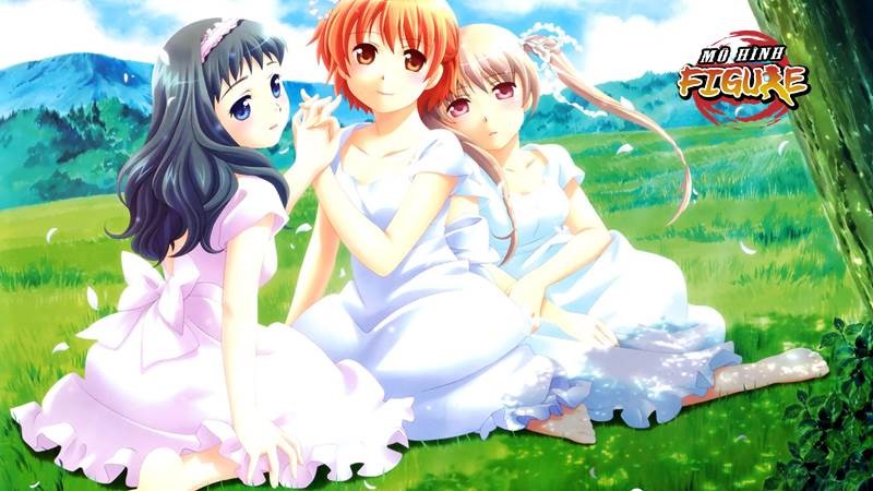 Hazumu Osaragi và Yasuna Kamiizumi trong Kashimashi: Girl Meets Girl