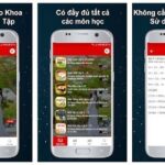 Giao diện ứng dụng Giải Vật Lý 6-12