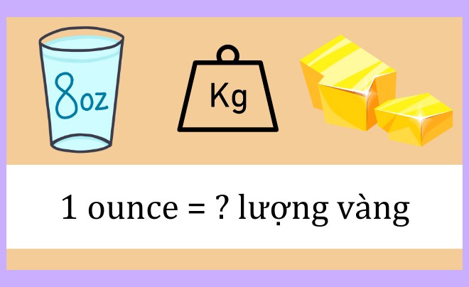 Quy đổi Ounce sang Chỉ, Lượng, Gram