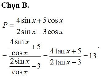 Ví dụ minh họa bài toán lượng giác