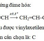 Phản ứng dime hóa axetilen