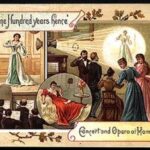 Hình ảnh quảng cáo về truyền hình năm 1890
