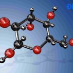 Cấu trúc mạch hở của glucose, thể hiện chuỗi carbon thẳng với nhóm aldehyde và hydroxyl.