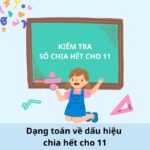 Dấu hiệu chia hết cho 11