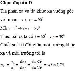 Định nghĩa chi tiết về tia khúc xạ và tia phản xạ